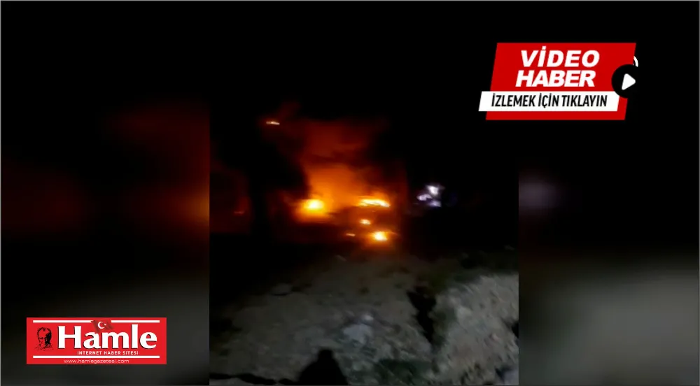  Uçuruma devrilip yanan minibüsteki 3 kişi öldü, 18 kişi yaralandı