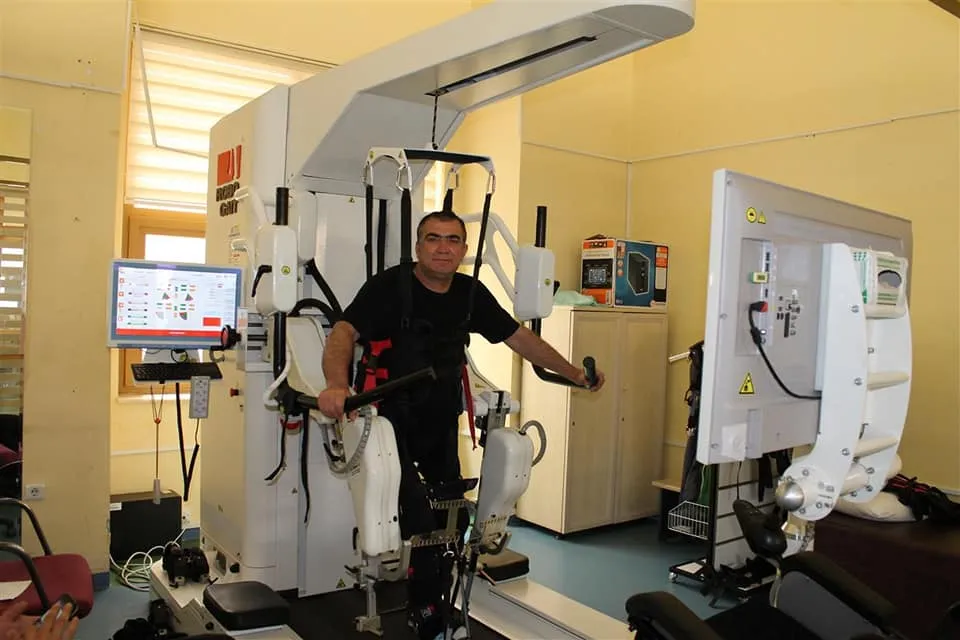 Bor Fizik Tedavi Hastanesi Yürüyüş Robotu ile şifa dağıtıyor