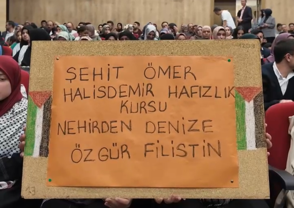 Niğde’de Siyonist Zulme Karşı Büyük Protesto Toplantısı Düzenlendi