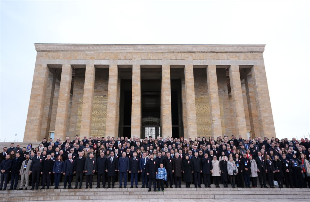 81 İlden Gelen Öğretmenler Anıtkabir’i Ziyaret Etti