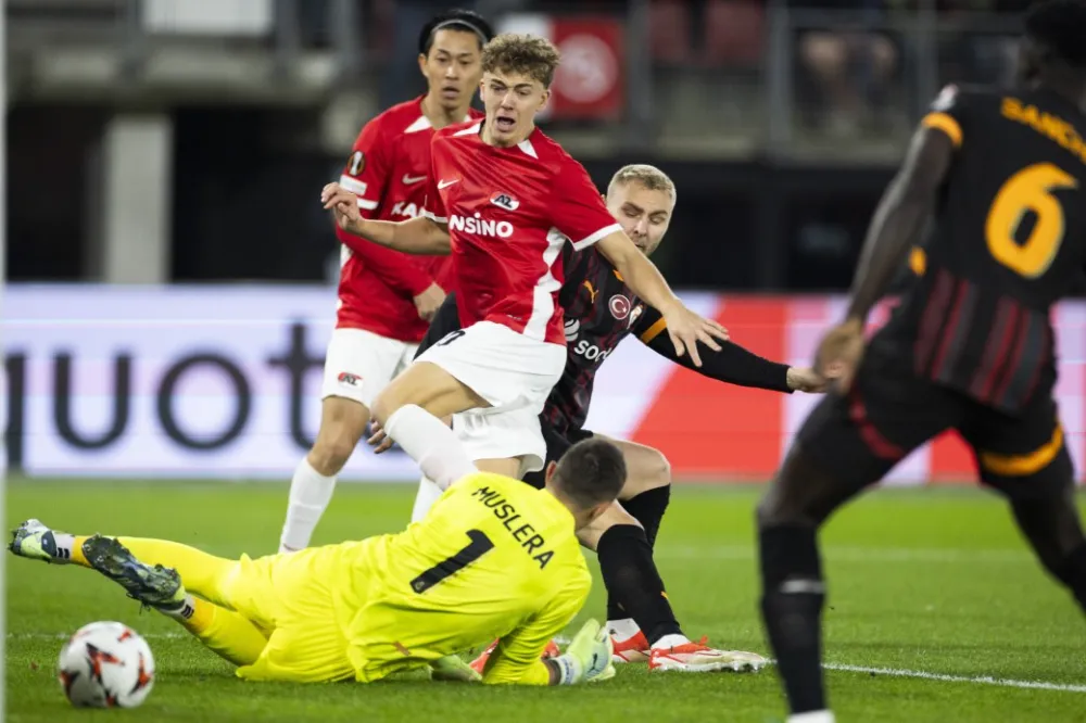 UEFA Avrupa Ligi: AZ Alkmaar: 1 - Galatasaray: 1