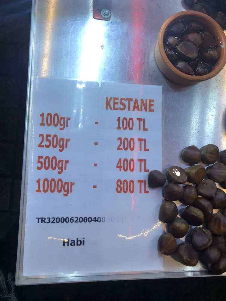 Kestanenin Kilo Fiyatı 800 TL’ye Ulaştı!