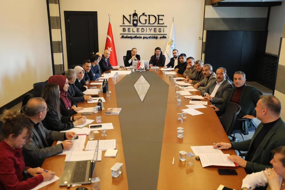 AK Parti Niğde Teşkilatı Yılın Son Grup Toplantısını Gerçekleştirdi