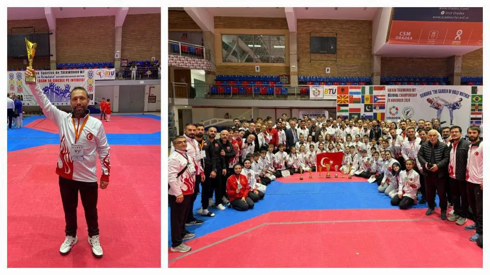 TAEKWONDO MİLLİ TAKIMI BALKAN ŞAMPİYONU