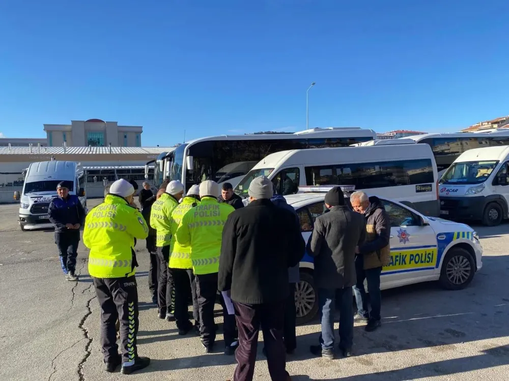 Niğde’de Okul Servisleri Denetleniyor