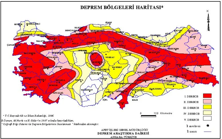 İşte Niğde’nin risk analizi!
