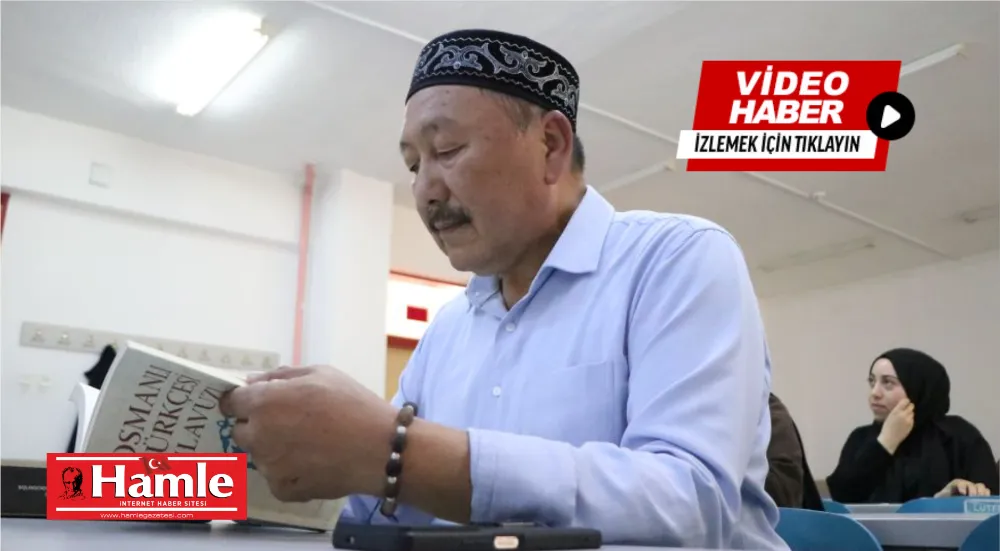 Kazak Türkü 62 yaşında Niğde’de üniversite okuyarak köklerini öğreniyor