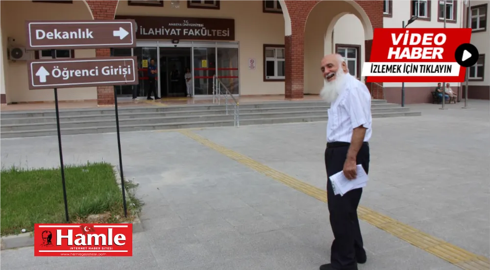 82 yaşındaki Yaşar dede 4’üncü defa DGS’ye girdi: 