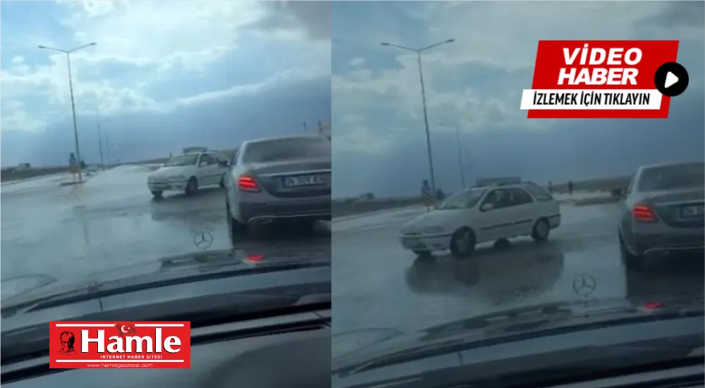 Niğde Bor Yolu, Yağmur Sonrası Sel Suları Nedeniyle Trafiğe Kapatıldı