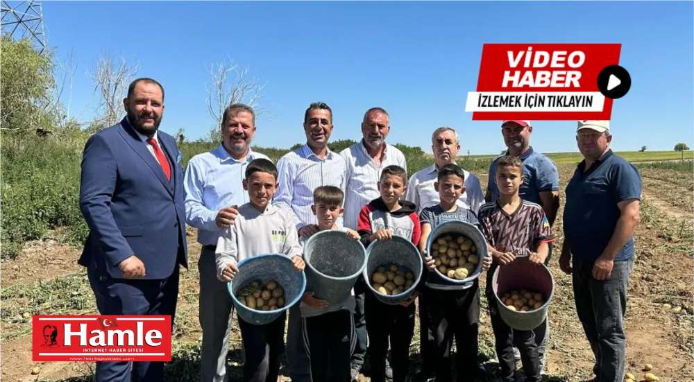 Erhan Adem patates üreticileriyle bir araya geldi