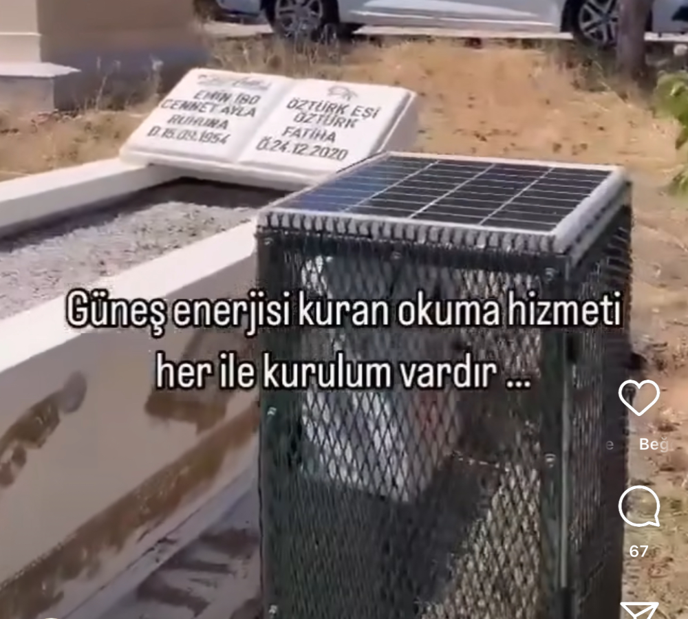 Güneş Enerjisi ile Çalışan Kur’an-ı Kerim Okuma Cihazı Geliştirildi