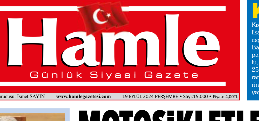 HAMLE GAZETESİ 15.000’inci SAYISINI BASTI!