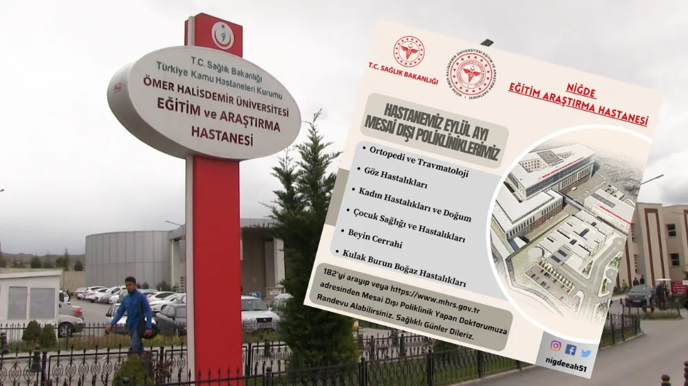 Niğde’de mesai dışı poliklinik uygulaması devam ediyor