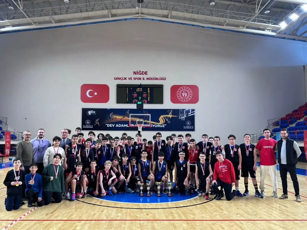 OKUL SPORLARI YILDIZ ERKEKLER BASKETBOL MÜSABAKALARI SONA ERDİ