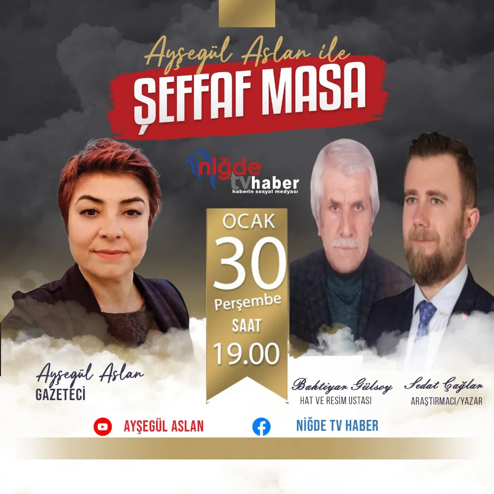 ALAADDİN CAMİİ’NDE GİZLİ SİLÜETLER İDDİASI “ŞEFFAF MASA” PROGRAMINDA ELE ALINACAK