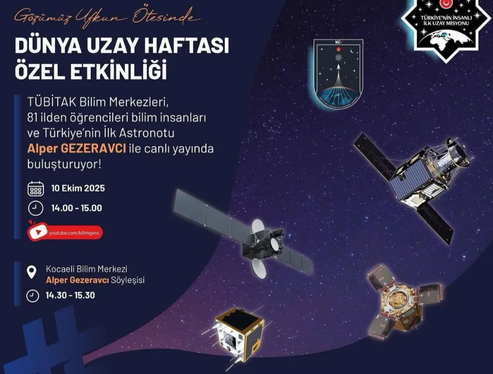 NİĞDE’DEN ÖĞRENCİLER “DÜNYA UZAY HAFTASI” ETKİNLİĞİNDE BULUŞUYOR