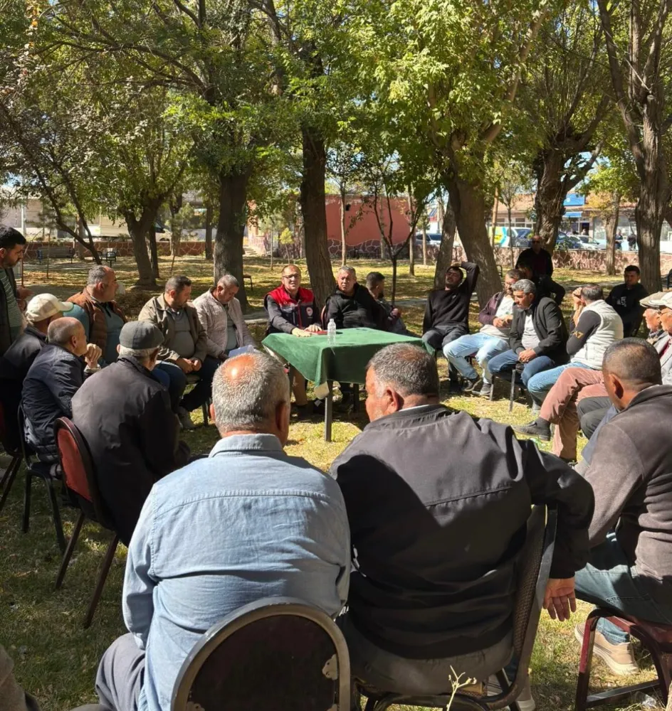 BOR’DA ÇİFTÇİLERLE “CUMA BULUŞMALARI” GERÇEKLEŞTİRİLDİ