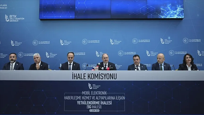 5G İHALESİNE YOĞUN İLGİ: TEKLİFLER SUNULDU