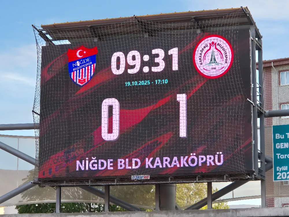 KARAKÖPRÜ BELEDİYESPOR ERKEN ÖNE GEÇTİ