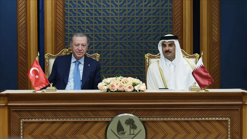 Türkiye ile Katar arasında ortak bildiri ve anlaşmalar imzalandı