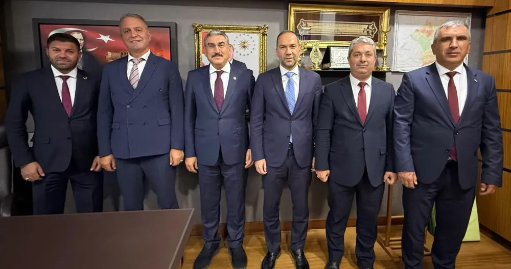 NİĞDE BELEDİYE BAŞKANLARI, TBMM’DE UZKURT’LA BİR ARAYA GELDİ