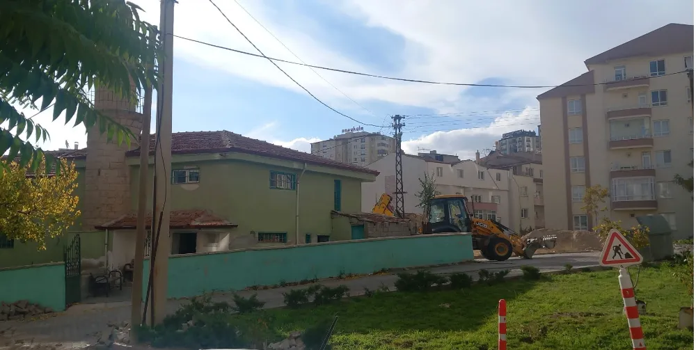 SÜRMELİ CAMİ’YE DOĞALGAZ MÜJDESİ