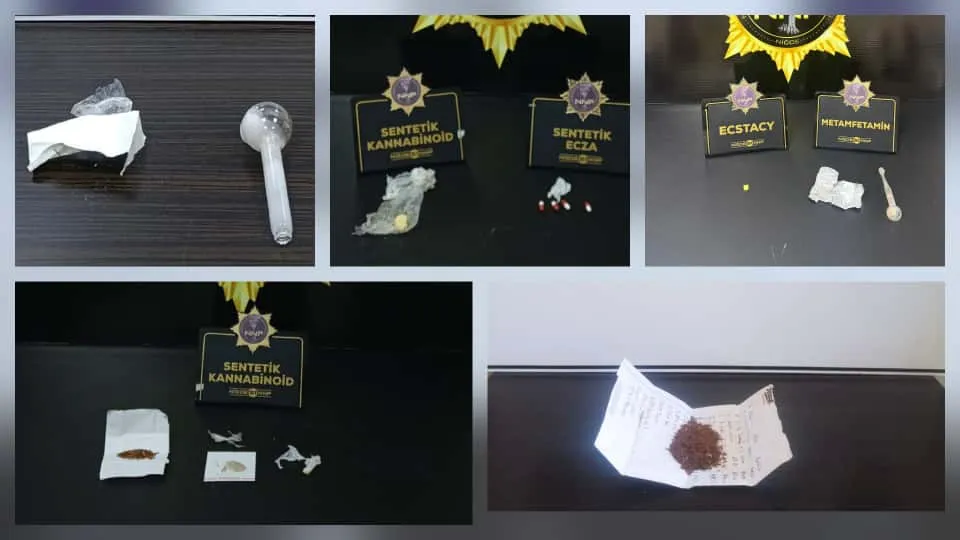 NİĞDE’DE 1 HAFTALIK UYUŞTURUCU OPERASYONLARI: 5 TUTUKLAMA