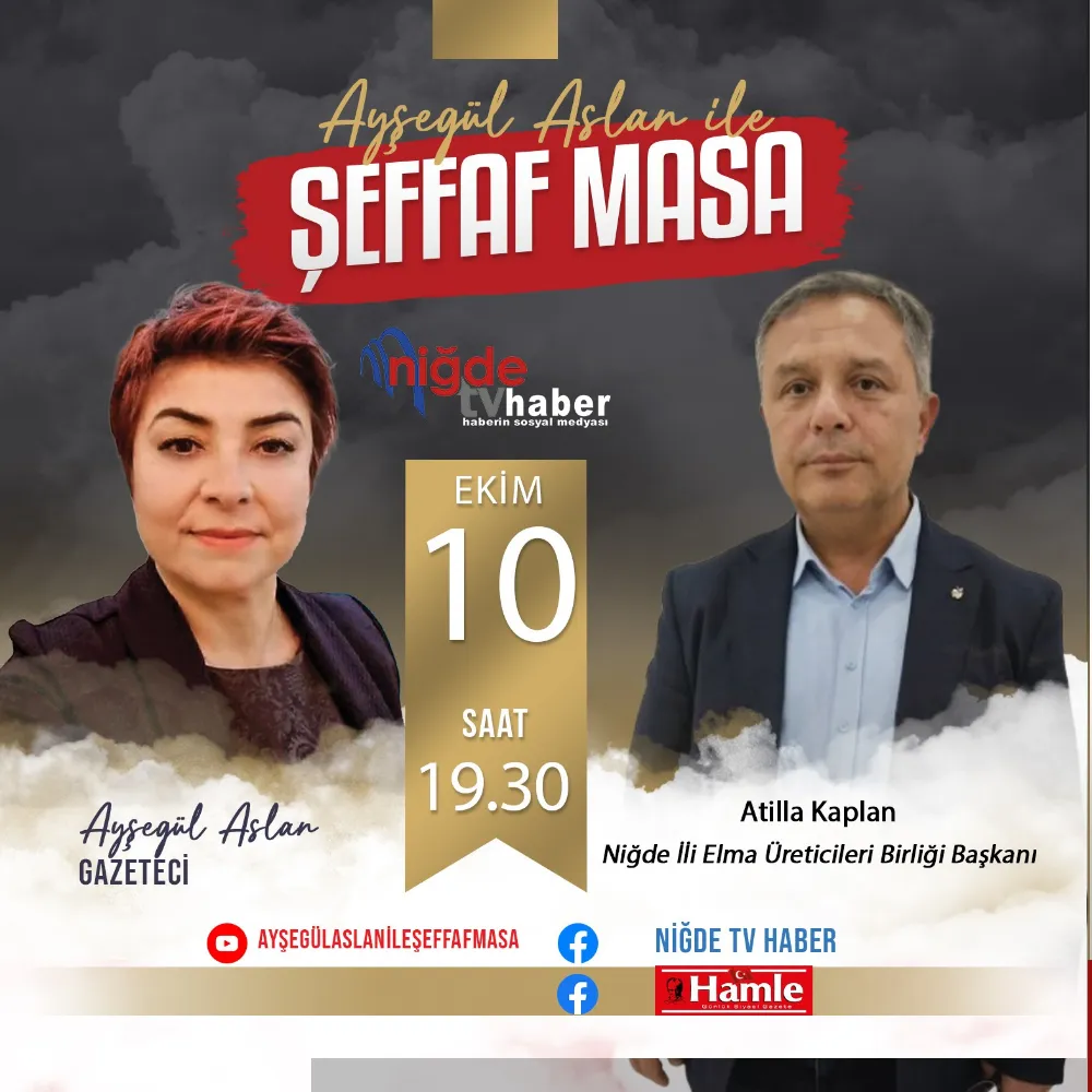 ŞEFFAF MASA’DA BU HAFTA: ELMA ÜRETİCİSİ UMUT ARIYOR!