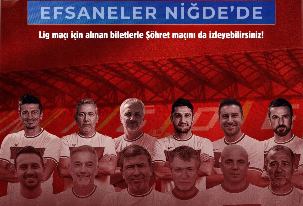 NİĞDE’DE HEDEF 5 BİN TARAFTAR