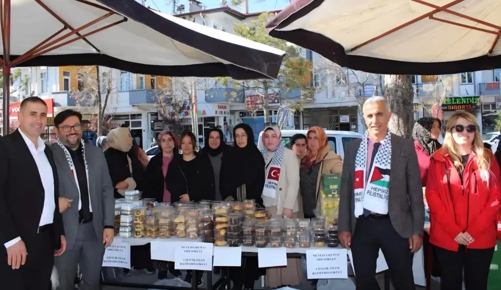 MELENDİZ HALKI GAZZE İÇİN SEFERBER OLDU