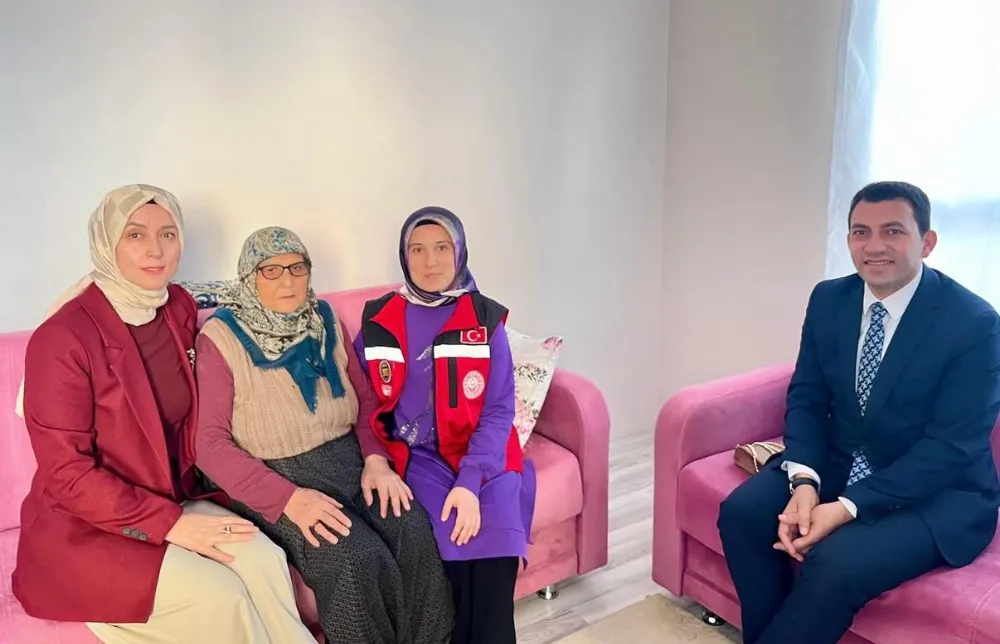 NİĞDE’DE ŞEHİT AİLESİNE SAYGI VE VEFA ZİYARETİ