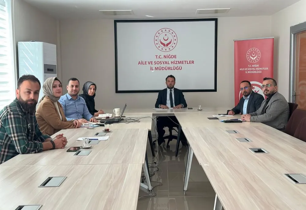 NİĞDE’DE SOSYAL HİZMET MERKEZLERİ KOORDİNASYON TOPLANTISI YAPILDI