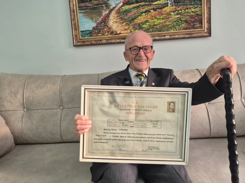 “İÇİMDE UKTE KALDI” DİYEN 89’LUK ÇINAR ÜNİVERSİTEYE BAŞVURDU (VİDEO HABER)