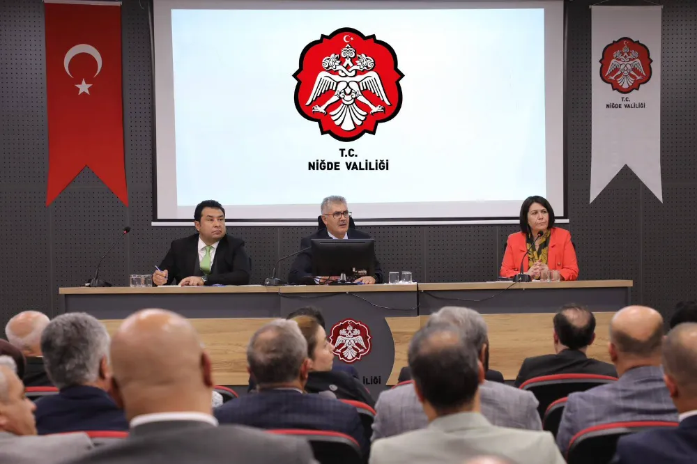 NİĞDE’DE KAMU HİZMETLERİ MASAYA YATIRILDI