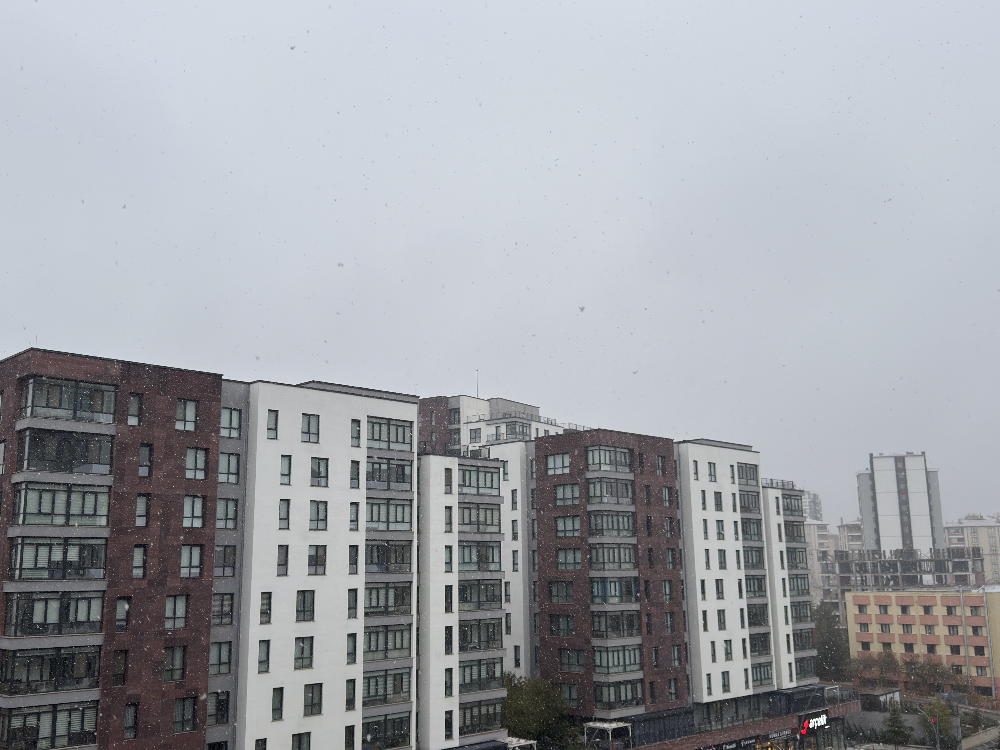 Niğde merkezde kar yağışı etkili olmaya başladı