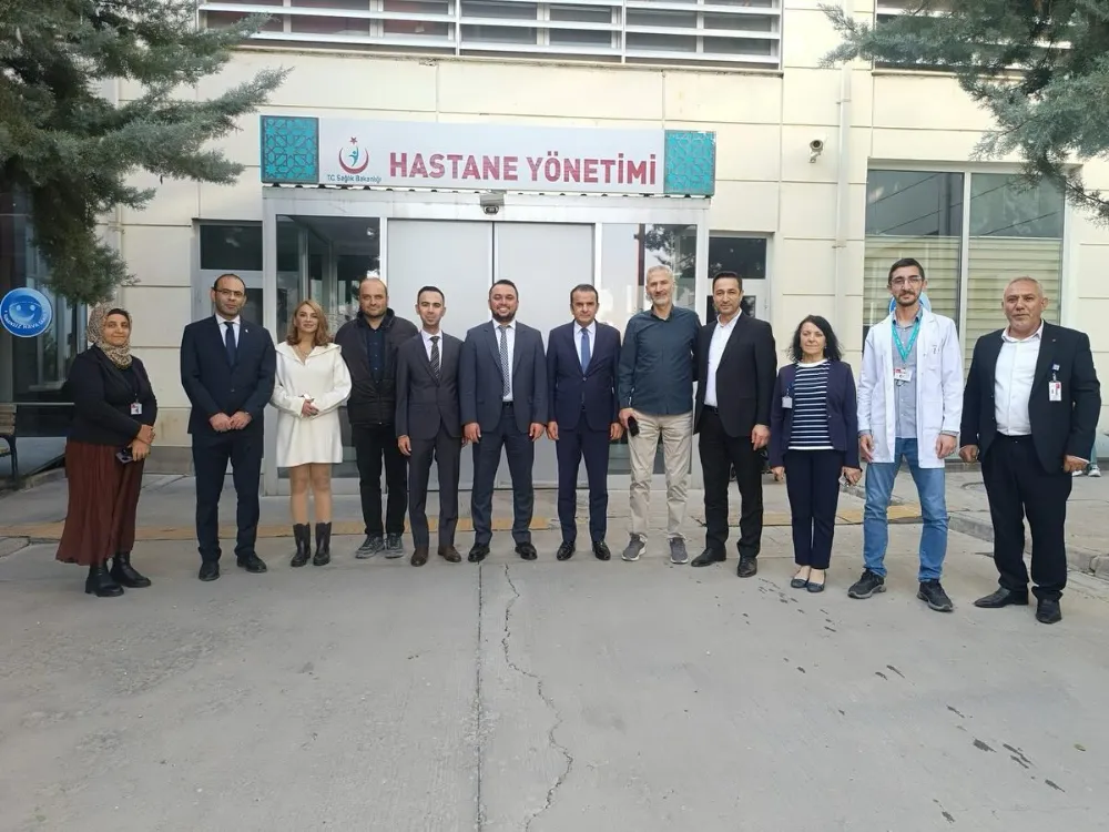 İL SAĞLIK MÜDÜRÜ İNAN BOR DEVLET HASTANESİ’NDE İNCELEMELERDE BULUNDU