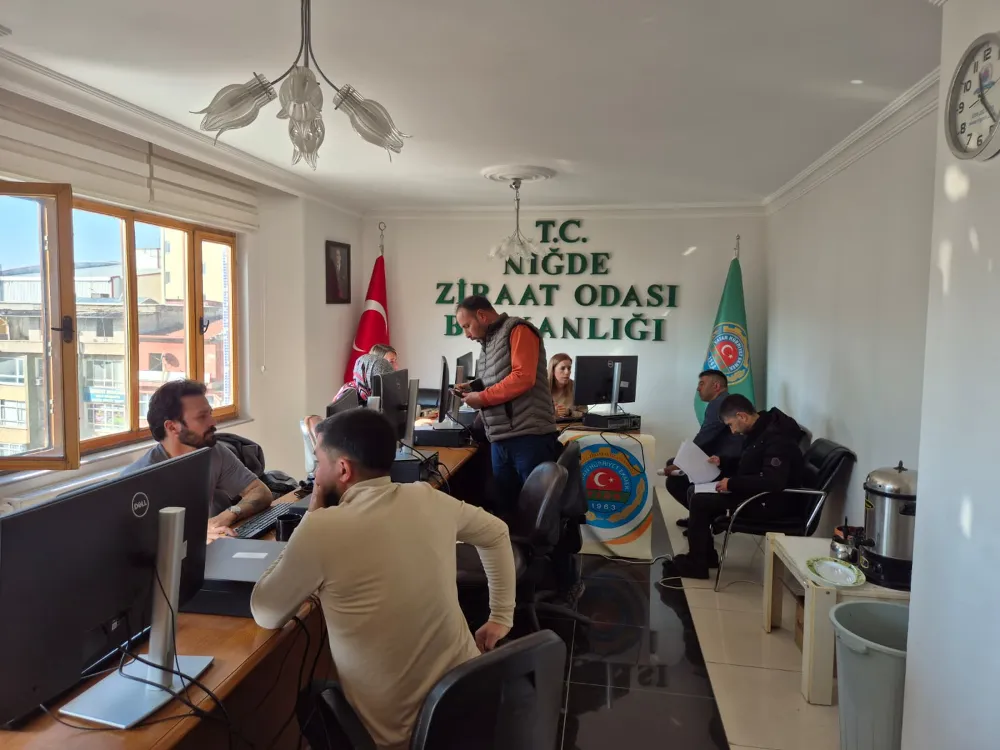 GENEL TARIM SAYIMINDA NİĞDE YÜZDE 80 TAMAMLANDI