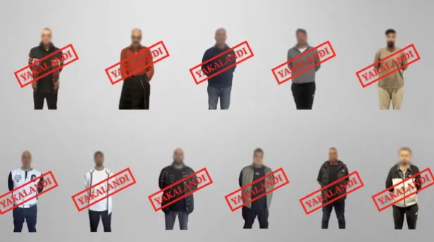 KIRMIZI BÜLTENLE ARANAN 9 ŞÜPHELİ VE 2 ULUSAL ARANAN ŞÜPHELİ TÜRKİYE’YE GETİRİLDİ