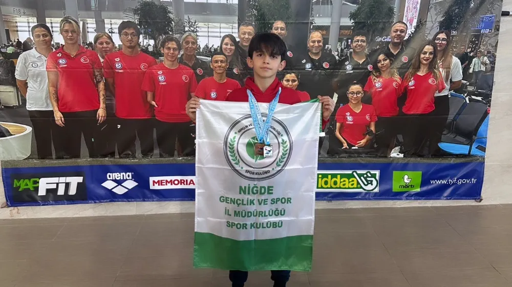 NİĞDE’Lİ SPORCU AHMED YASİN YILDIZ’DAN TÜRKİYE 8.’LİĞİ BAŞARISI