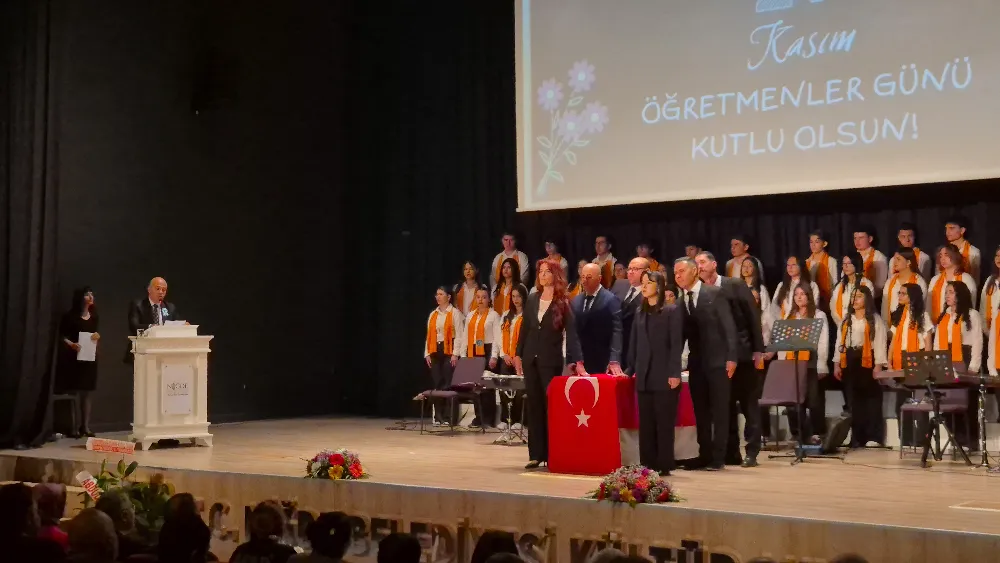 NİĞDE’DE ÖĞRETMENLER GÜNÜNE ÖZEL TÖREN (VİDEO HABER)