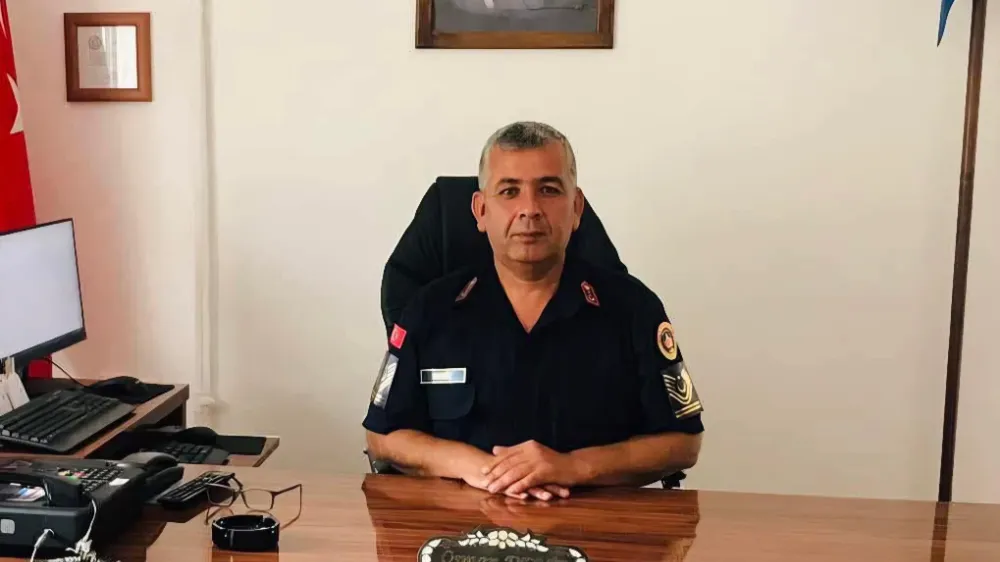 İLÇE JANDARMA KOMUTANINA SON VEDA