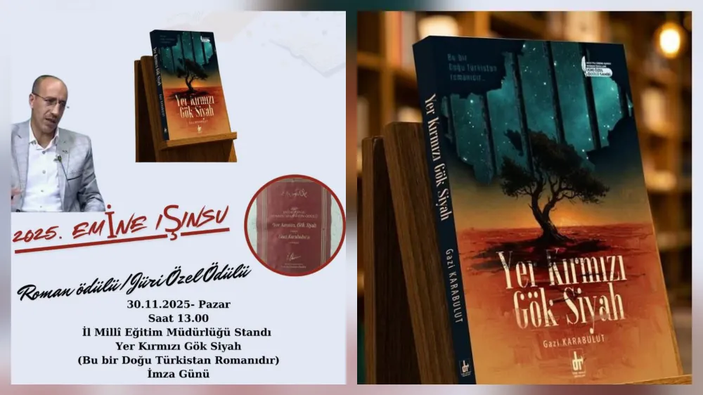 YER KIRMIZI GÖK SİYAH