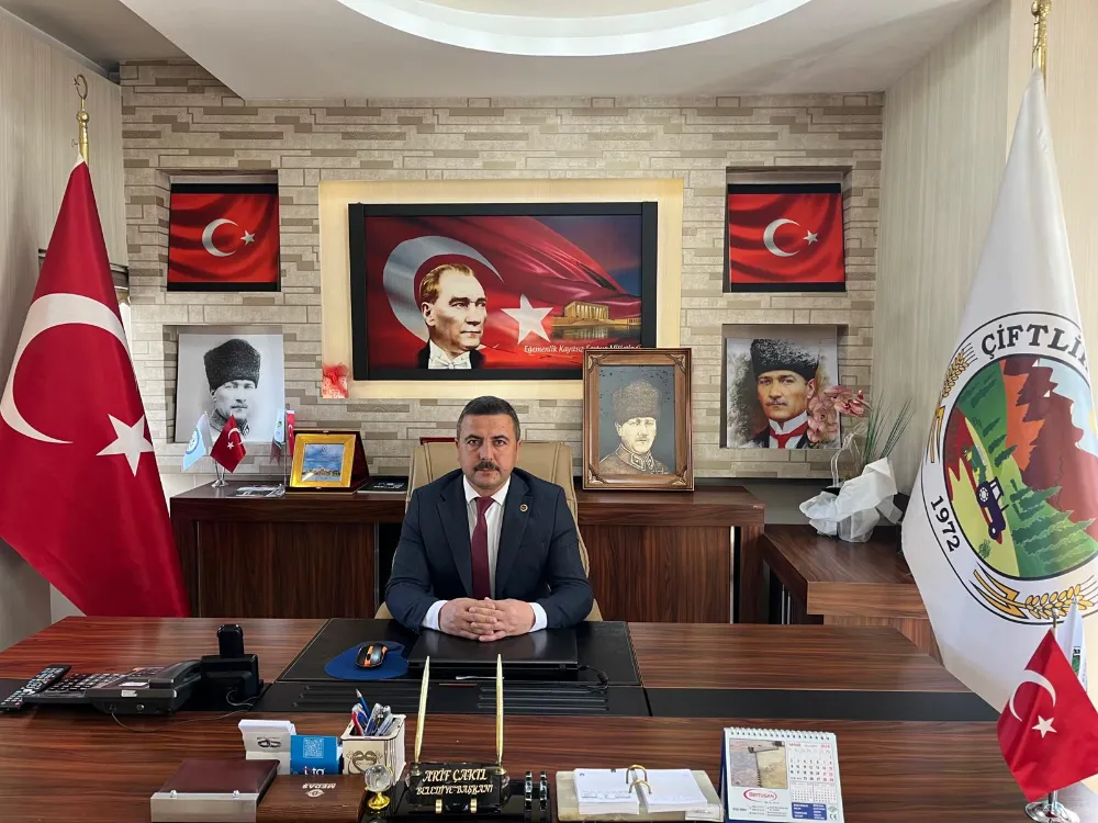 ÇİFTLİK BELEDİYE BAŞKANI ARİF ÇAKIL’DAN 10 KASIM MESAJI
