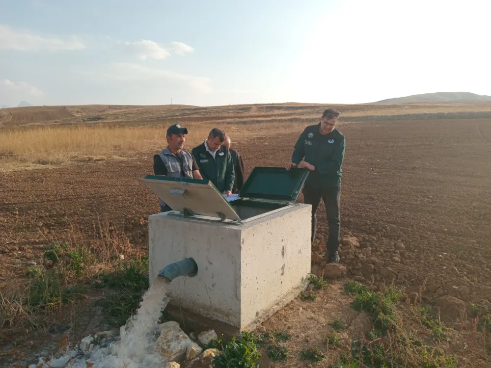 ELMALI GÖLETİ SULAMASI HİZMETE HAZIR