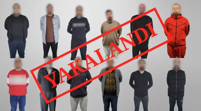 KIRMIZI BÜLTENLE ARANAN 12 SUÇLU YURT DIŞINDAN TÜRKİYE’YE GETİRİLDİ