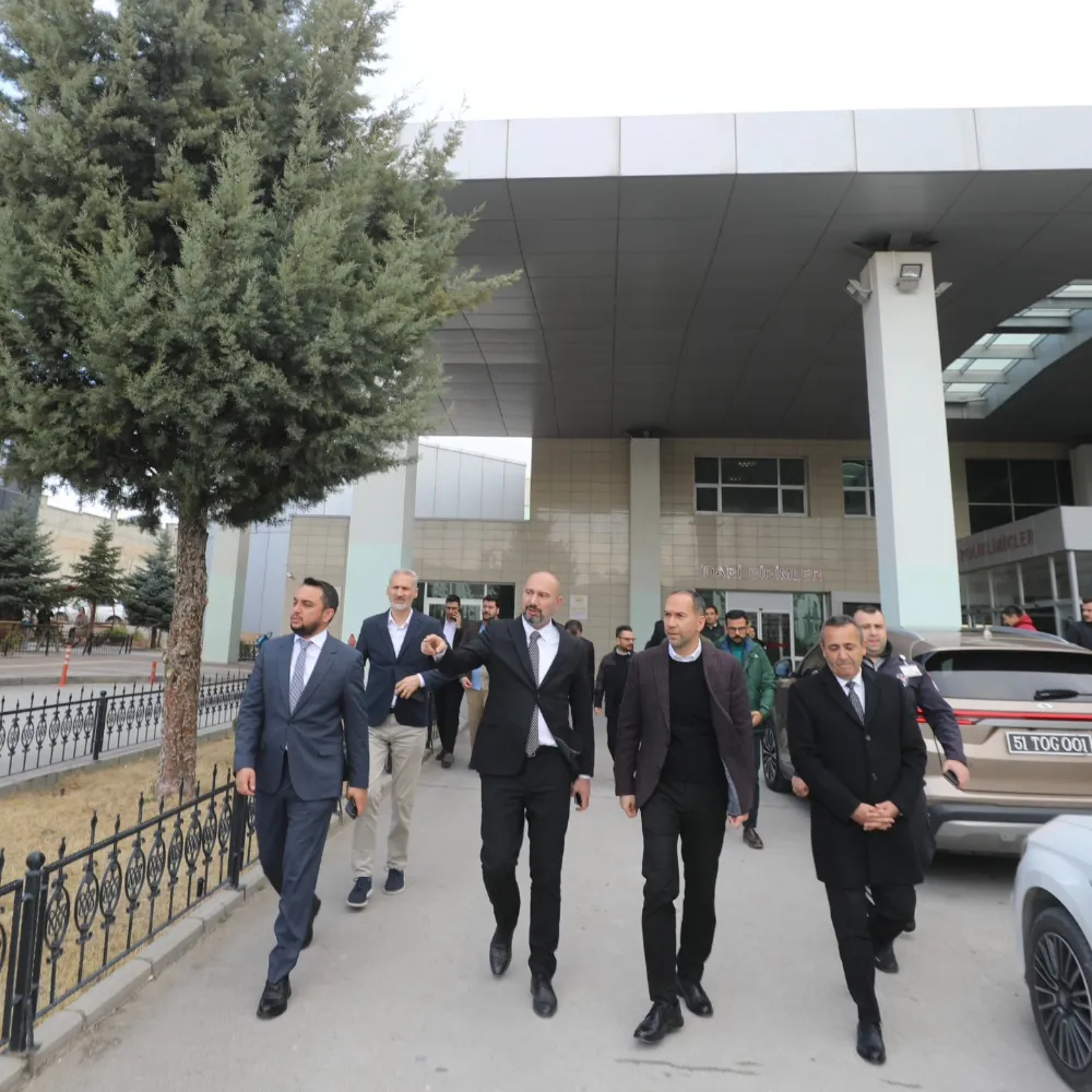 NİĞDE’DE HASTANE ÇEVRE DÜZENLEMESİ DEĞERLENDİRİLDİ