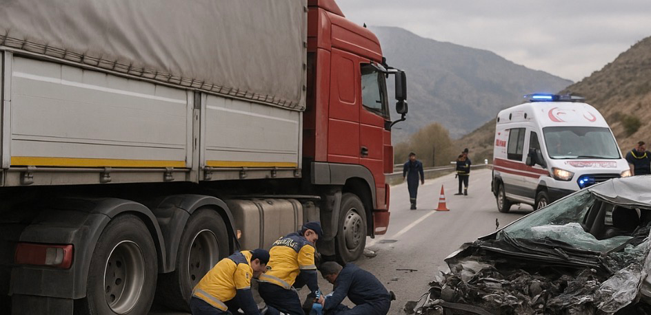 Ulukışla–Pozantı Yolunda Feci Kaza: 1 Ölü, 2 Ağır Yaralı
