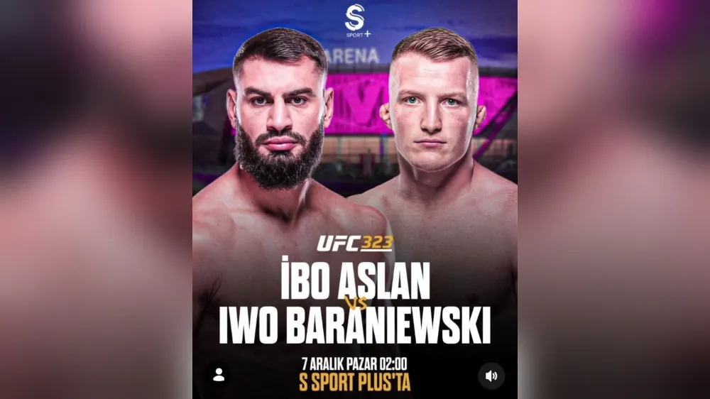 LAS VEGAS’TA HEYECAN: NİĞDELİ İBO DEMİRASLAN UFC 323’TE RİNGE ÇIKIYOR