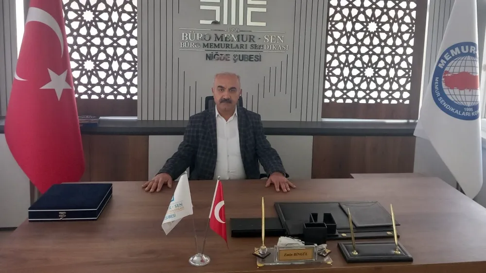 NİĞDE’DE BÜRO MEMUR-SEN’DEN “EK ÖDEME ADALETSİZLİĞİ” TEPKİSİ