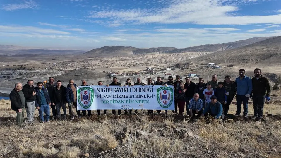 NİĞDE’DE “BİR FİDAN BİN NEFES” SEFERBERLİĞİ